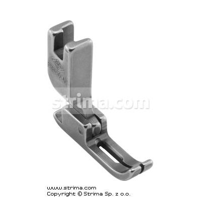 Zipper needle feed foot with runner 7.0mm