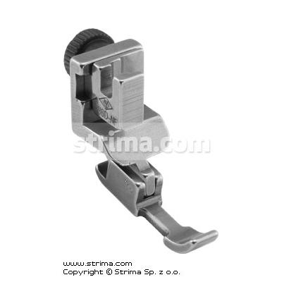 Adjustable twosided cording needle feed foot, narrow