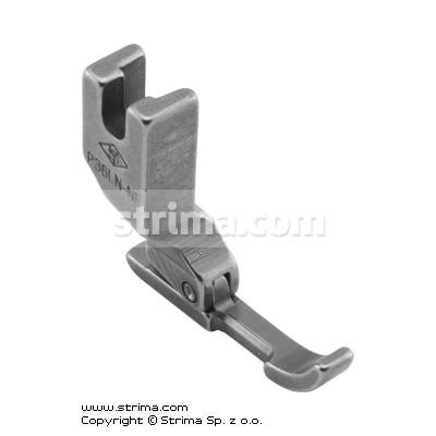 Cording needle feed foot, left, narrow