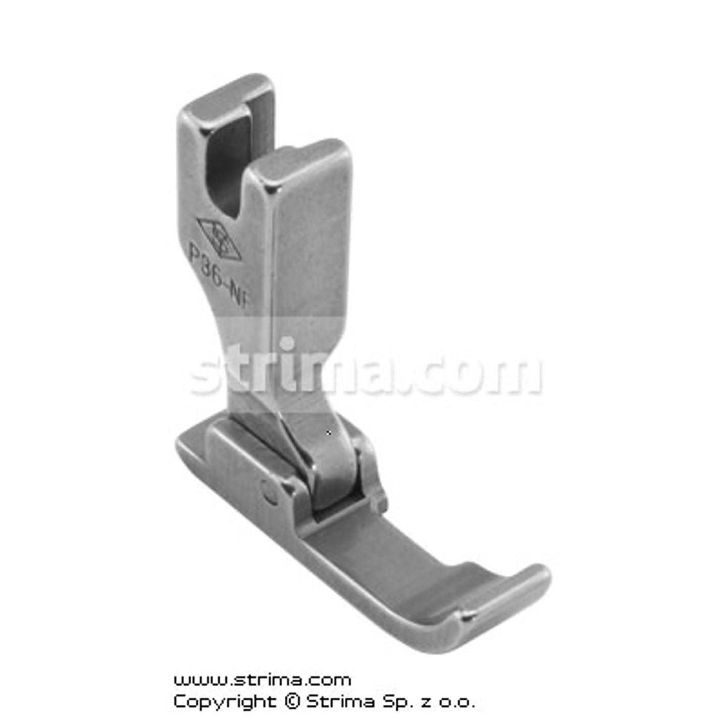 Cording needle feed foot, right