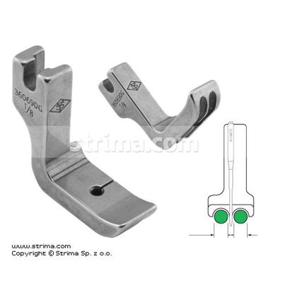 Piping twosided foot 3.2mm