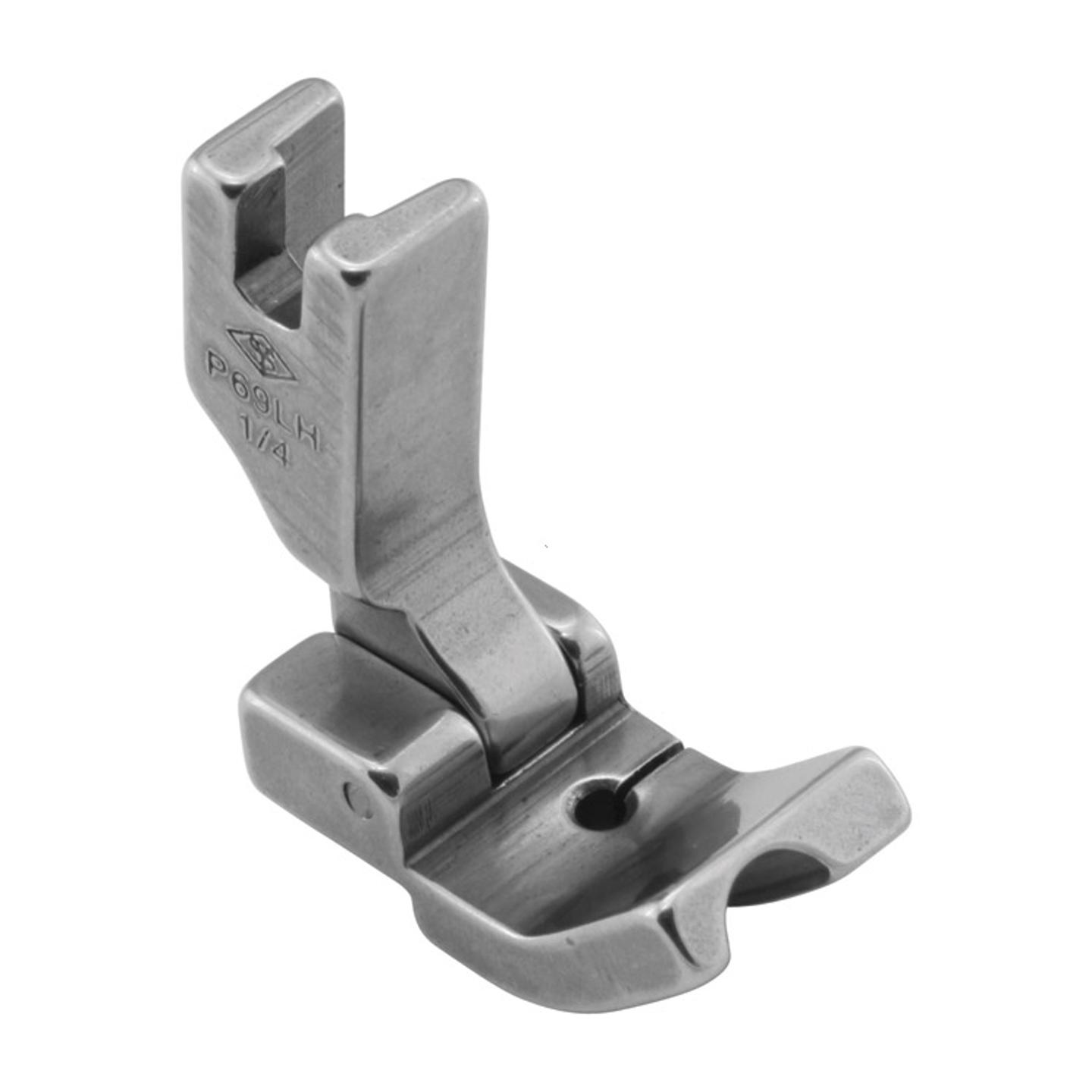 Hinged piping foot, left 6.4mm