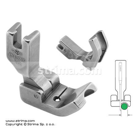 Stopka do wszywania kedry 6,4mm prawa z przegubem