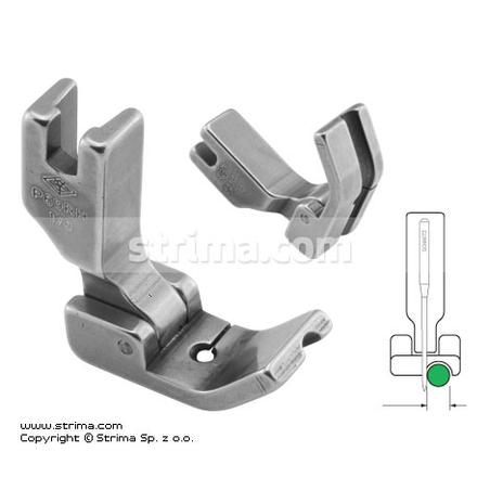 Hinged piping foot, right 3.2mm