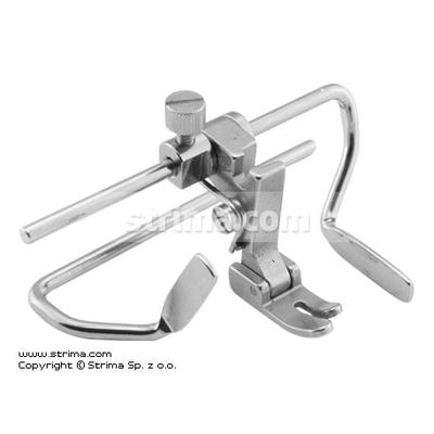 Stopka do stebnówki, z liniałami prawym i lewym