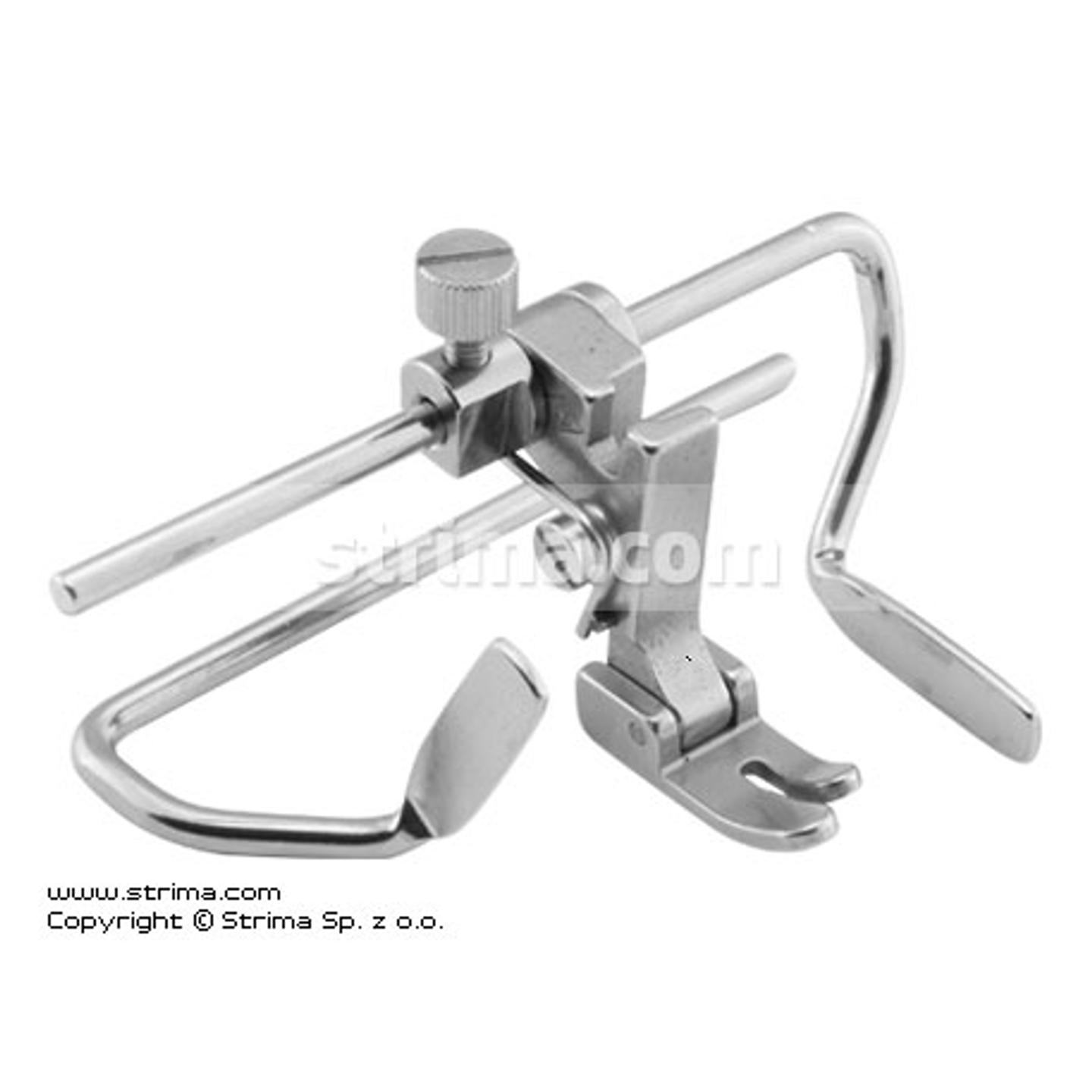 Stopka do stebnówki, z liniałami prawym i lewym