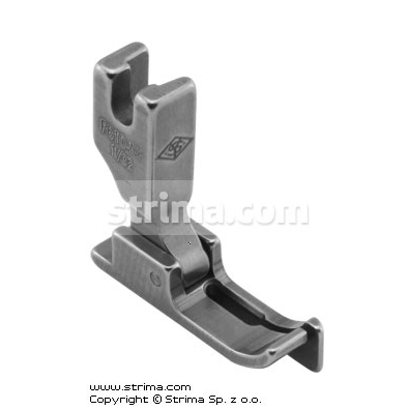 Needle feed foot with right guide 0.8mm