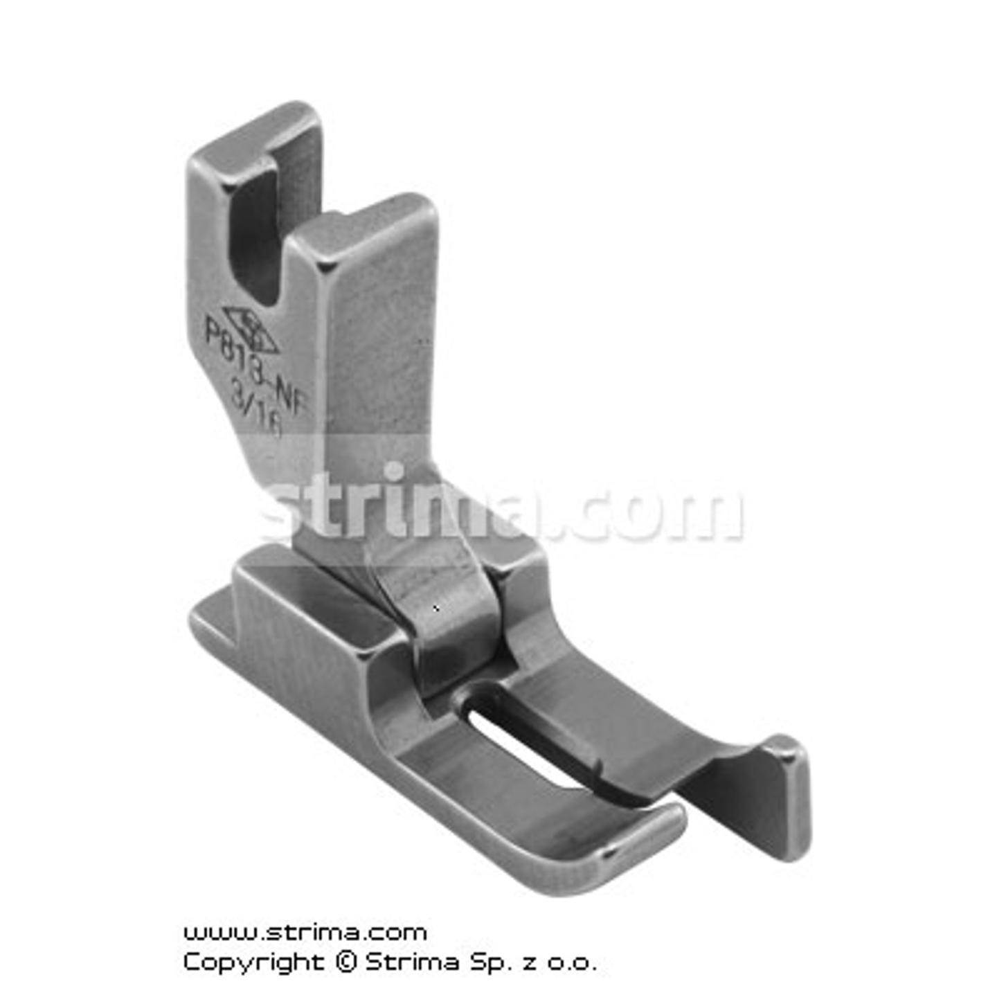 Needle feed foot with right guide 4.8mm