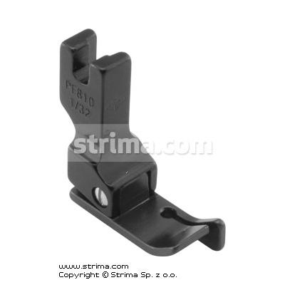 Stopka pokryta PTFE z prowadnikiem krawędziowym prawym 0,8mm