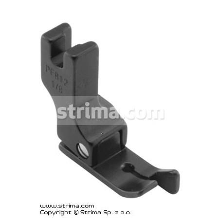 PTFE coated foot with right edge guide 3.2mm