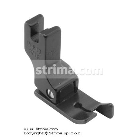 PTFE coated foot with right edge guide 4.8mm