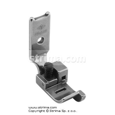 Zigzag foot max 6mm with right guide and adjustable runner angle