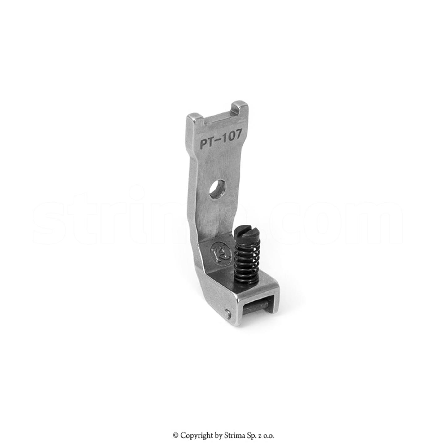 Presser foot batten holder for zigzag machine