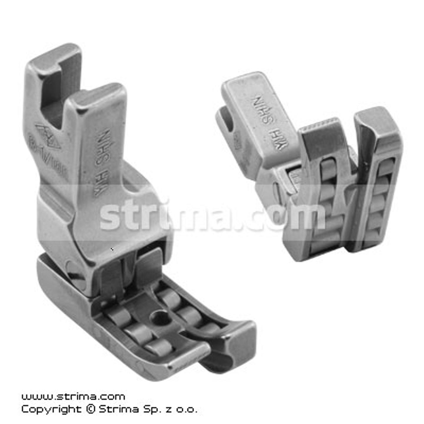 Compensating roller foot, right 1.6mm