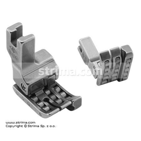 Compensating roller foot, right 6.4mm