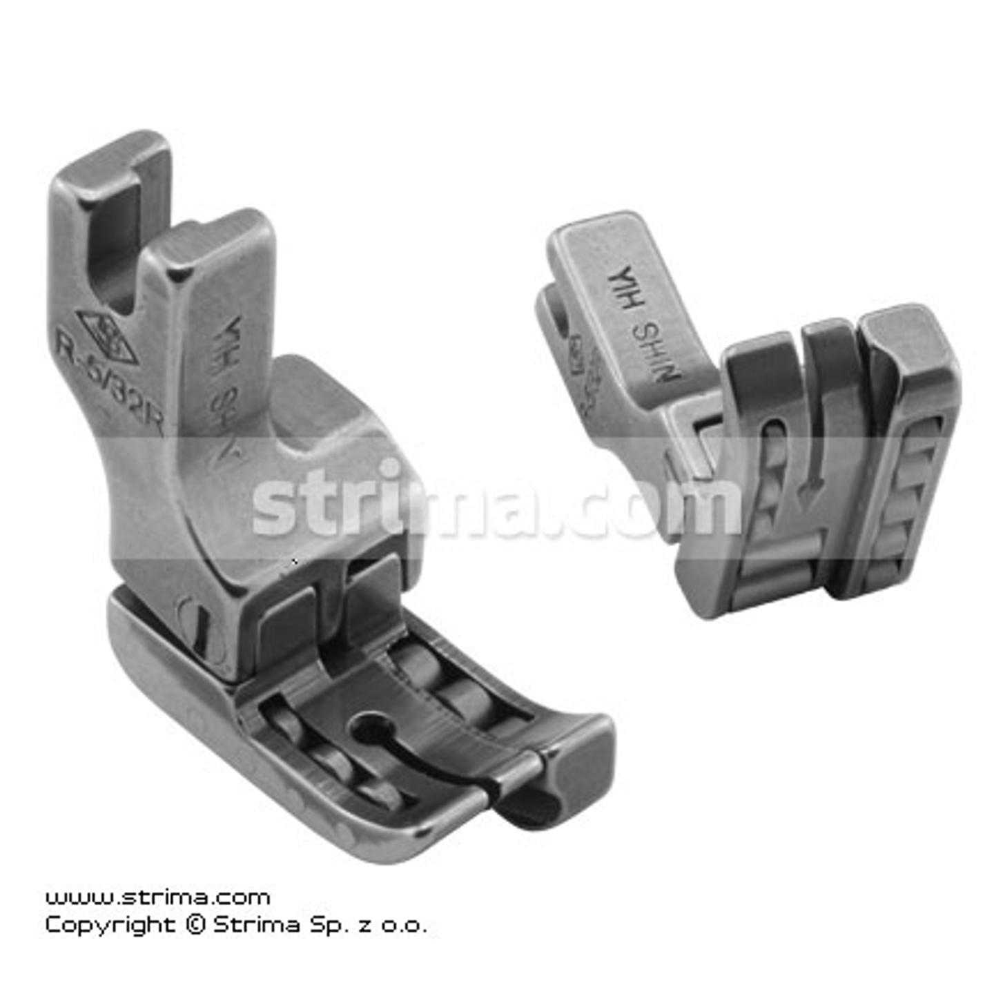 Stopka rolkowa wyrównawcza (kompensacyjna) prawa 4,0mm