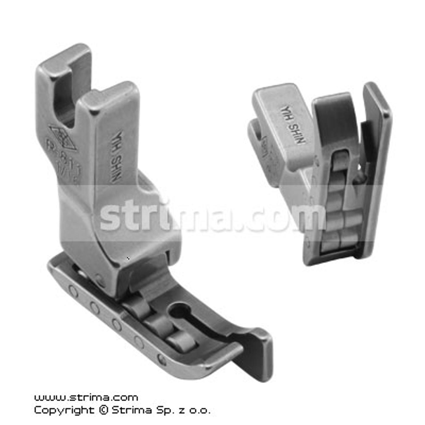 Stopka rolkowa z prowadnikiem prawym 1,6mm