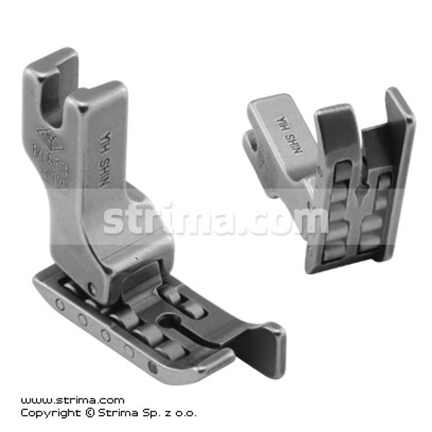 Roller foot with right guide 4.8mm