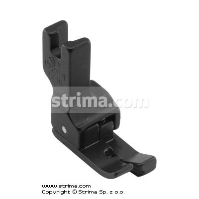 Stopka pokryta PTFE wyrównawcza (kompensacyjna) prawa 1,6mm do delikatnych dzianin