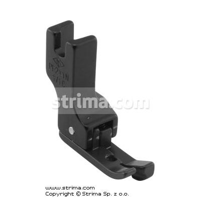 Compensting PTFE coated foot for fine knitwear, narrow, right 1.6mm