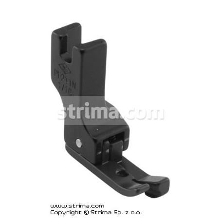 Compensting PTFE coated foot for fine knitwear, narrow, right 1.6mm