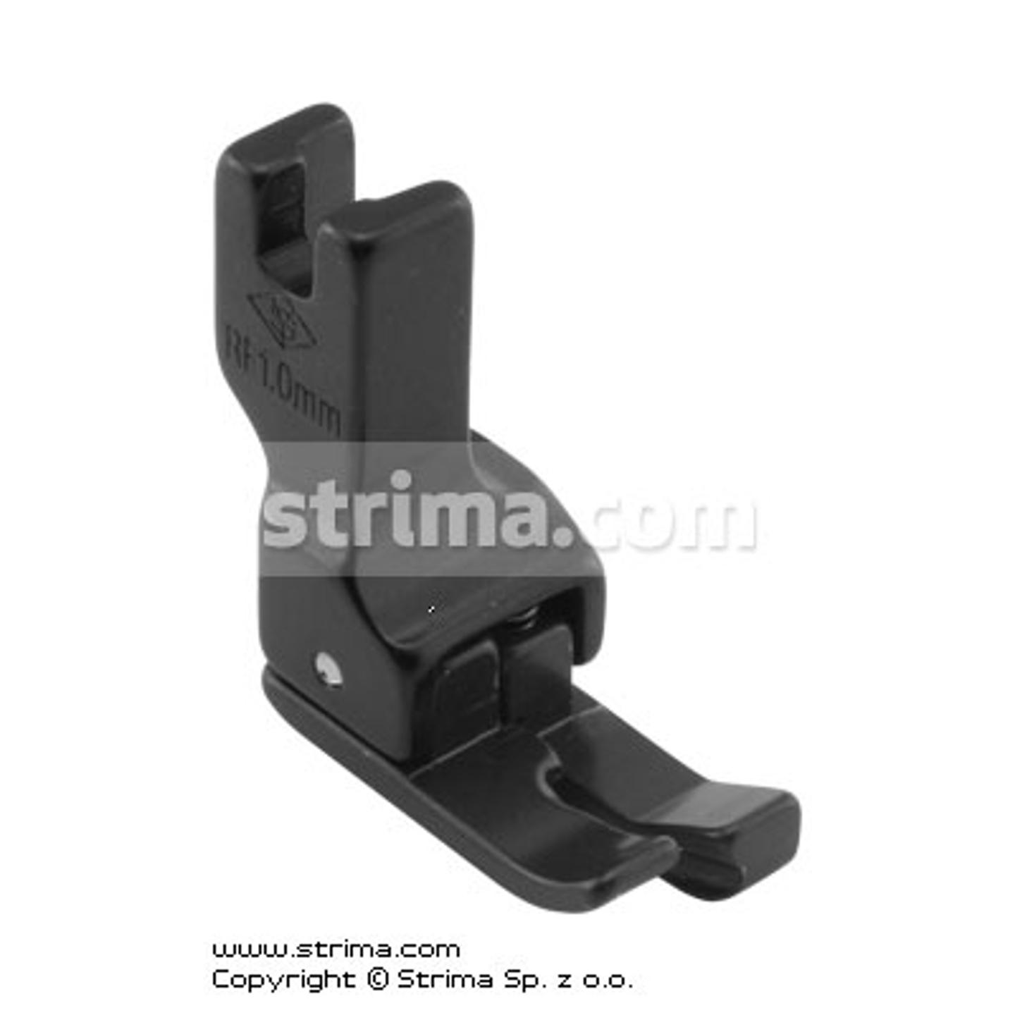 Compensting PTFE coated foot, right 1.0mm