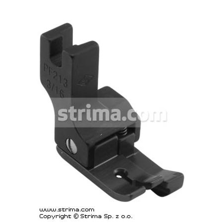 Compensting PTFE coated foot for fine knitwear, right 4.8mm