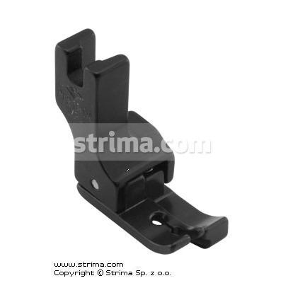 Compensting PTFE coated foot for fine knitwear, right 2.4mm