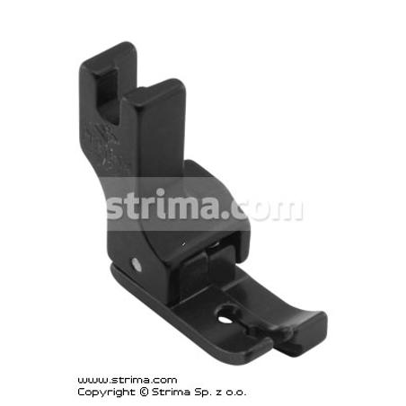 Compensting PTFE coated foot for fine knitwear, right 2.4mm