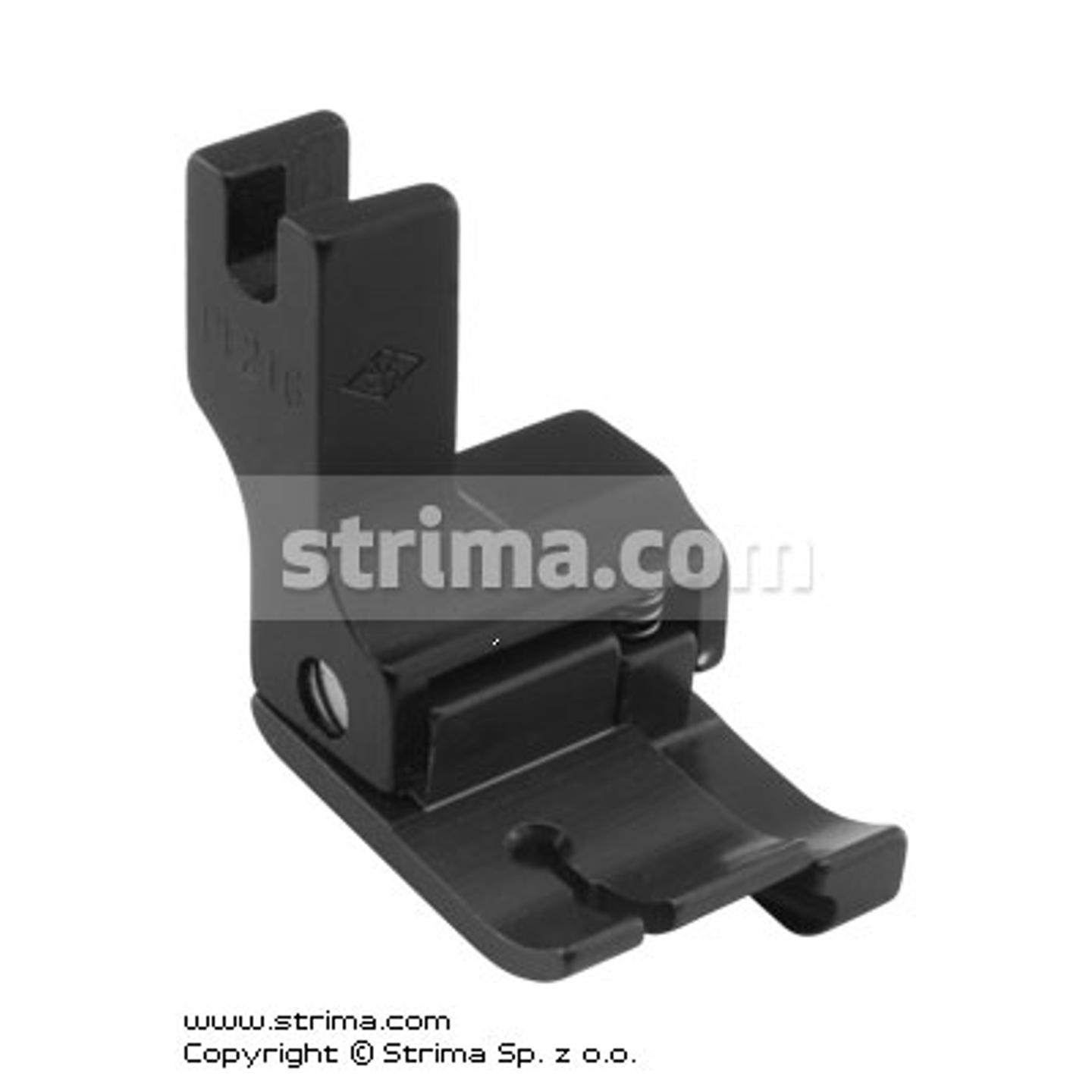 Stopka pokryta PTFE wyrównawcza (kompensacyjna) prawa 9,5mm do delikatnych dzianin