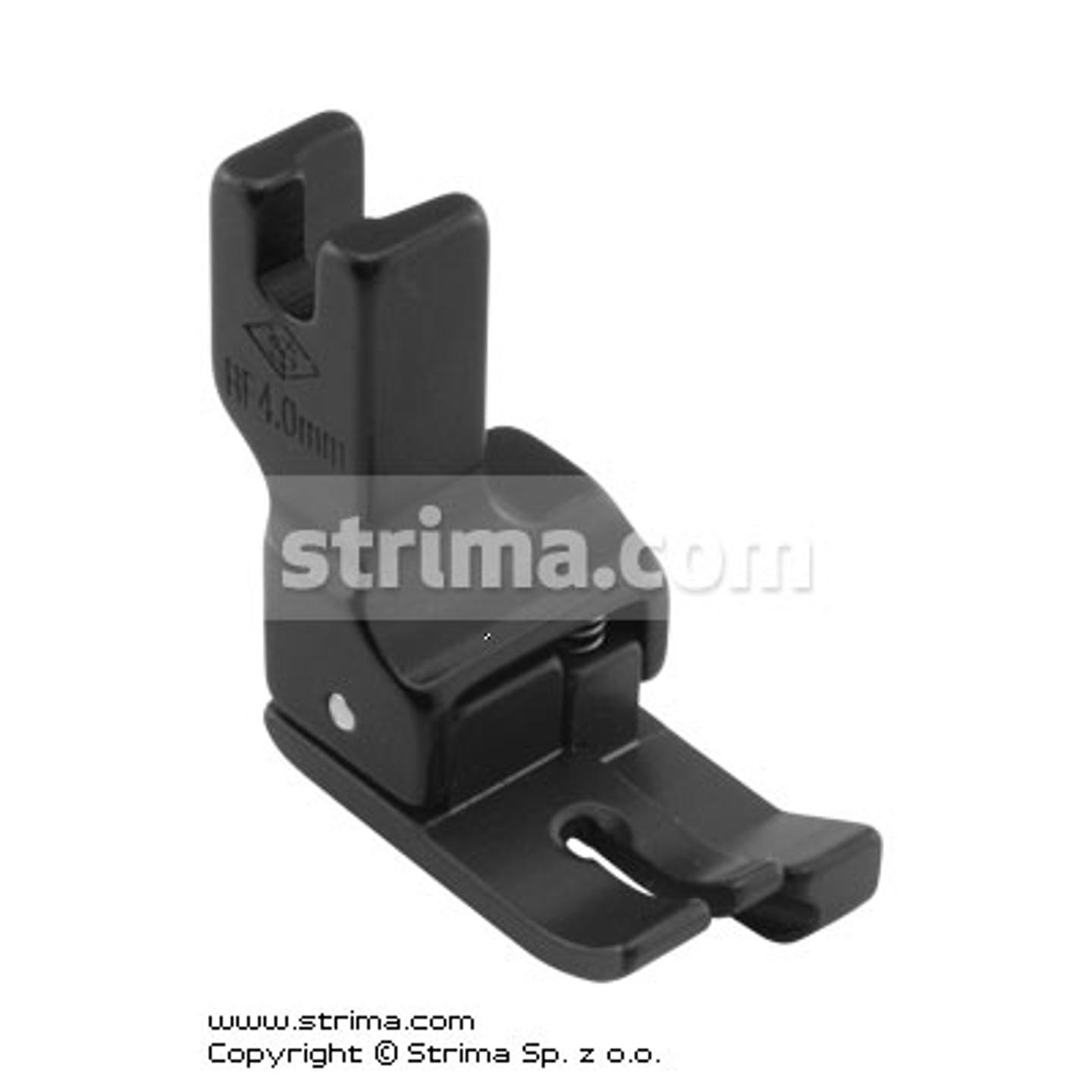 Compensting PTFE coated foot, right 4.0mm