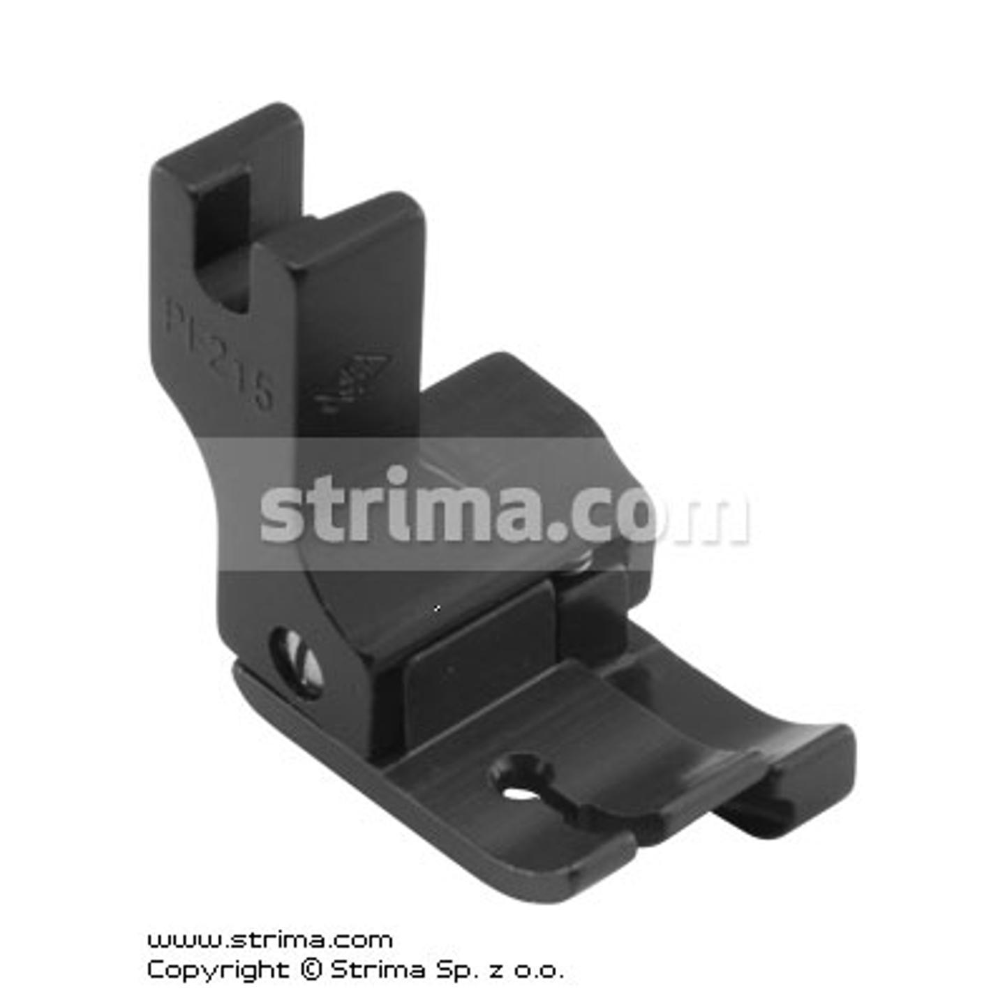 Compensting PTFE coated foot for fine knitwear, right 8.0mm