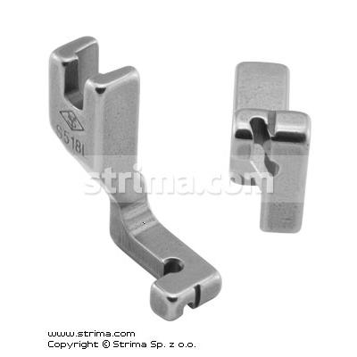 Invisible zipper foot, left 2 mm