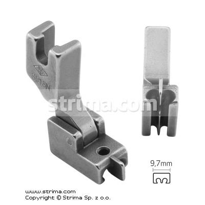 Invisible zipper foot, narrow with nib