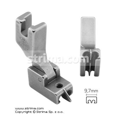 Invisible zipper foot, narrow with nib