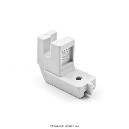 Plastic invisible zipper foot