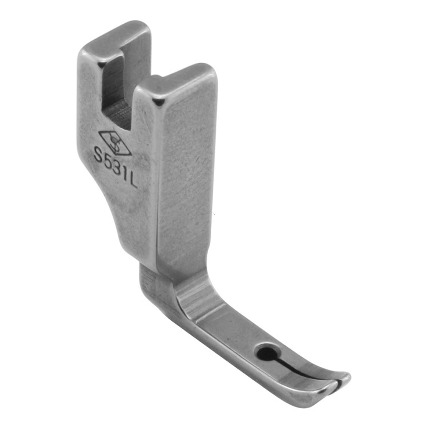 Zipper foot, narrow, long