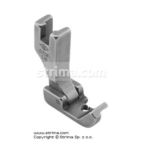 Foot for binders and hemmers, width 3.2 mm