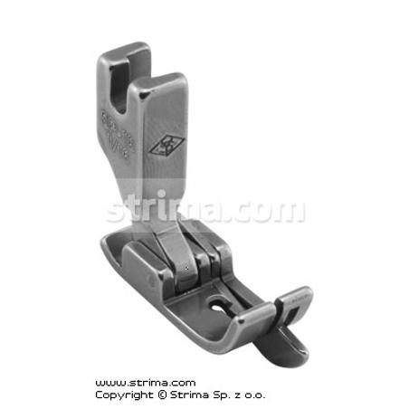 Compensating foot 1.6mm with springing right gauge