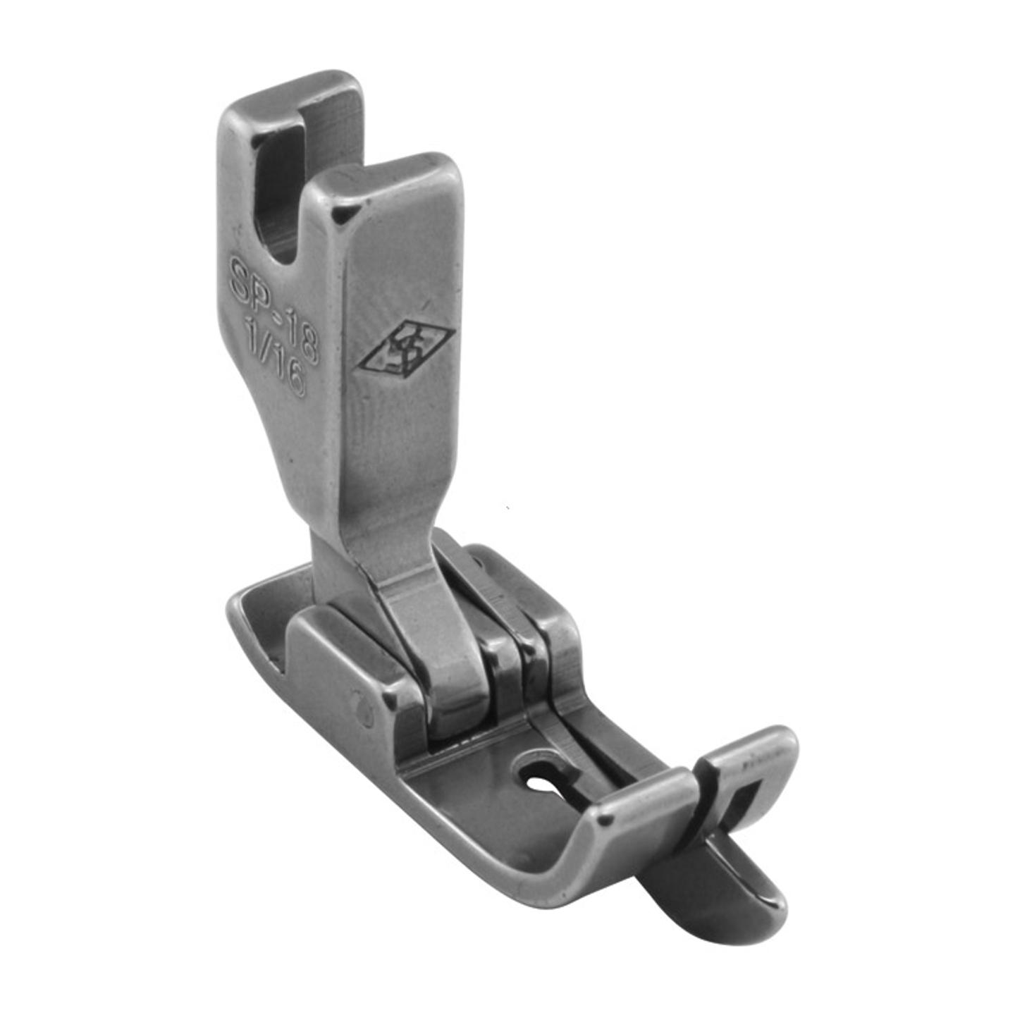 Compensating foot 1.6mm with springing right gauge