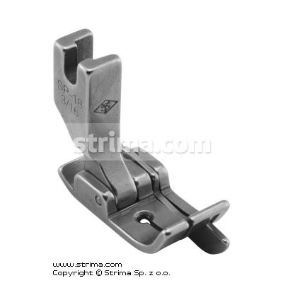 Compensating foot 4.8mm with springing right gauge