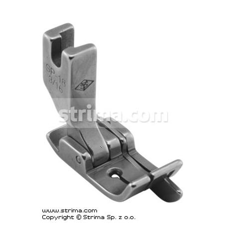 Compensating foot 4.8mm with springing right gauge