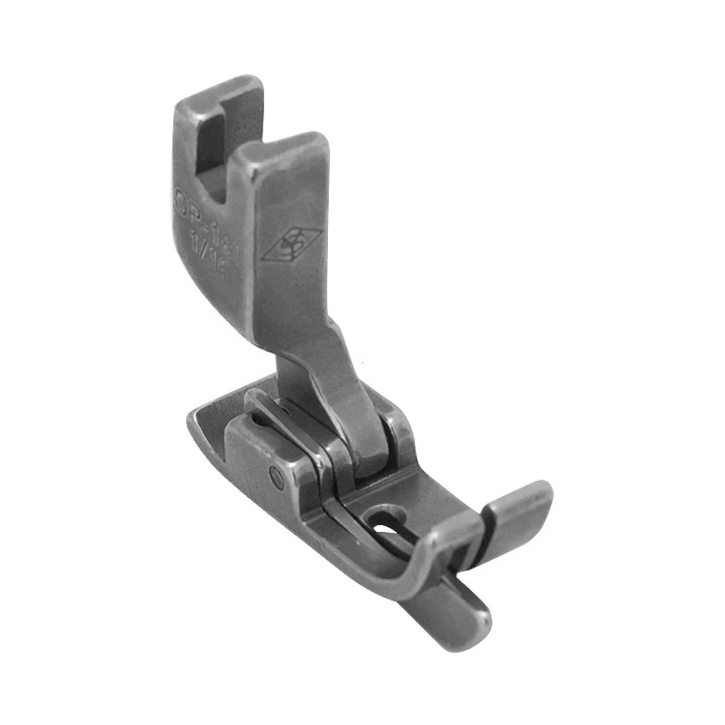 Needle feed foot with left gauge 1.6mm