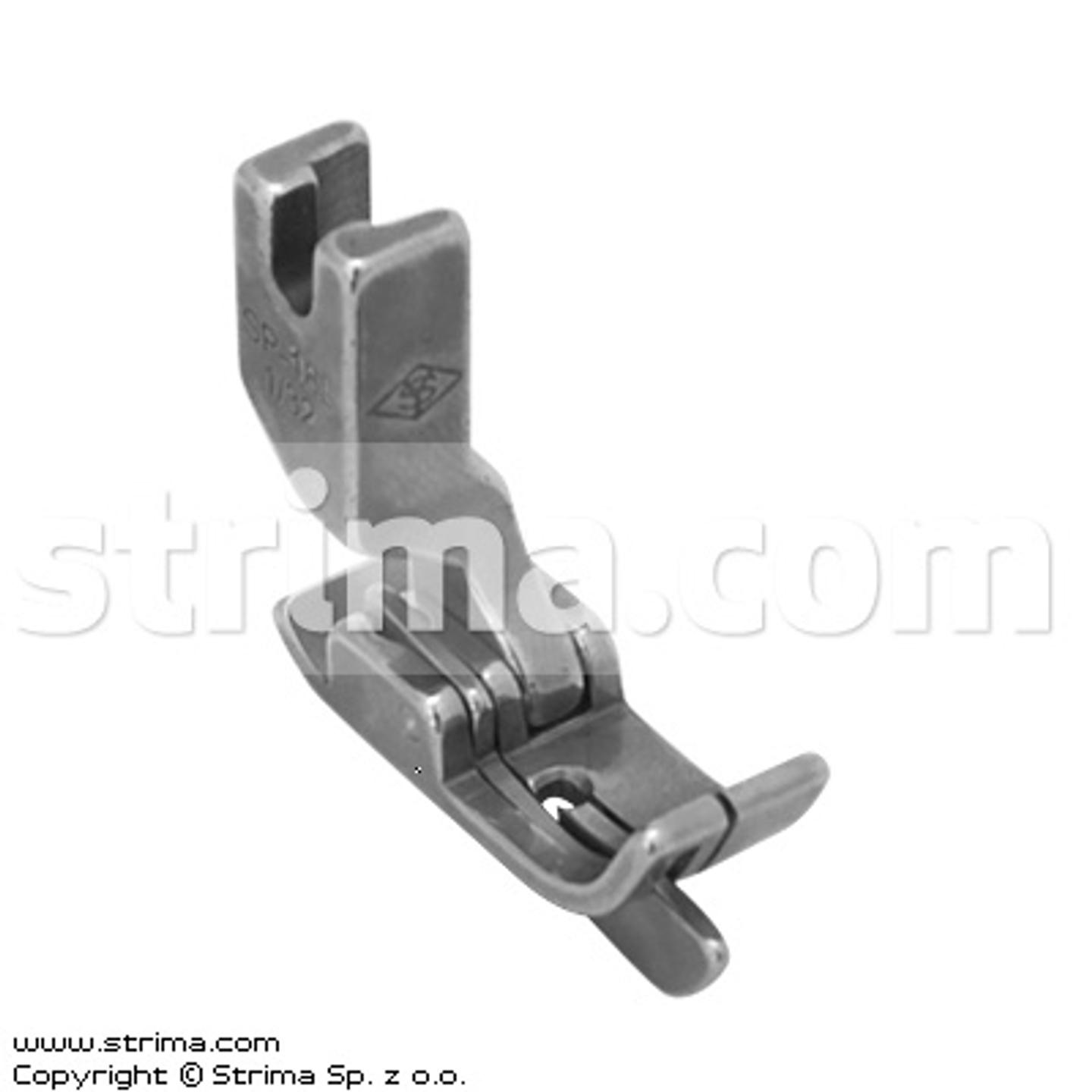 Needle feed foot with left gauge 0.8mm