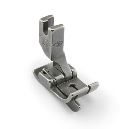 Needle feed foot with left gauge 6.4mm