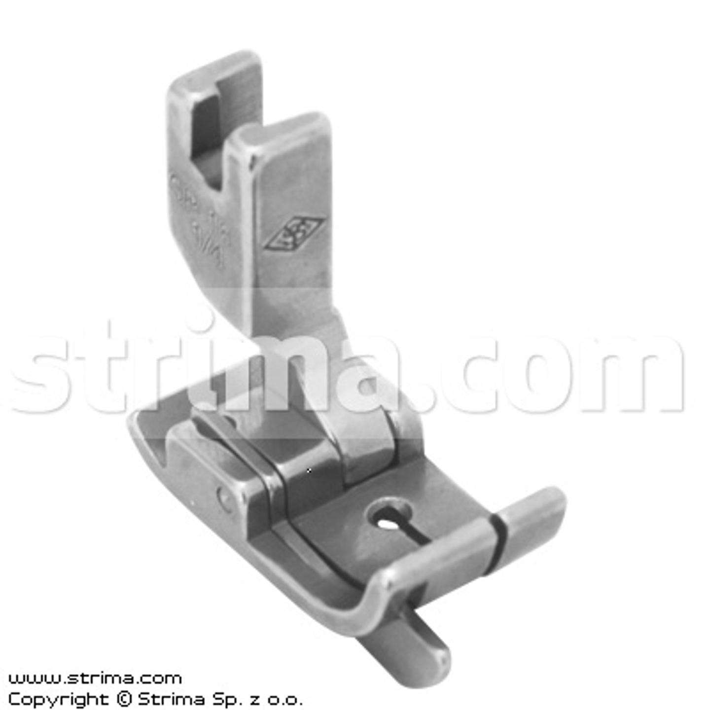 Stopka do transportu igłowego z liniałem lewym 6,4mm