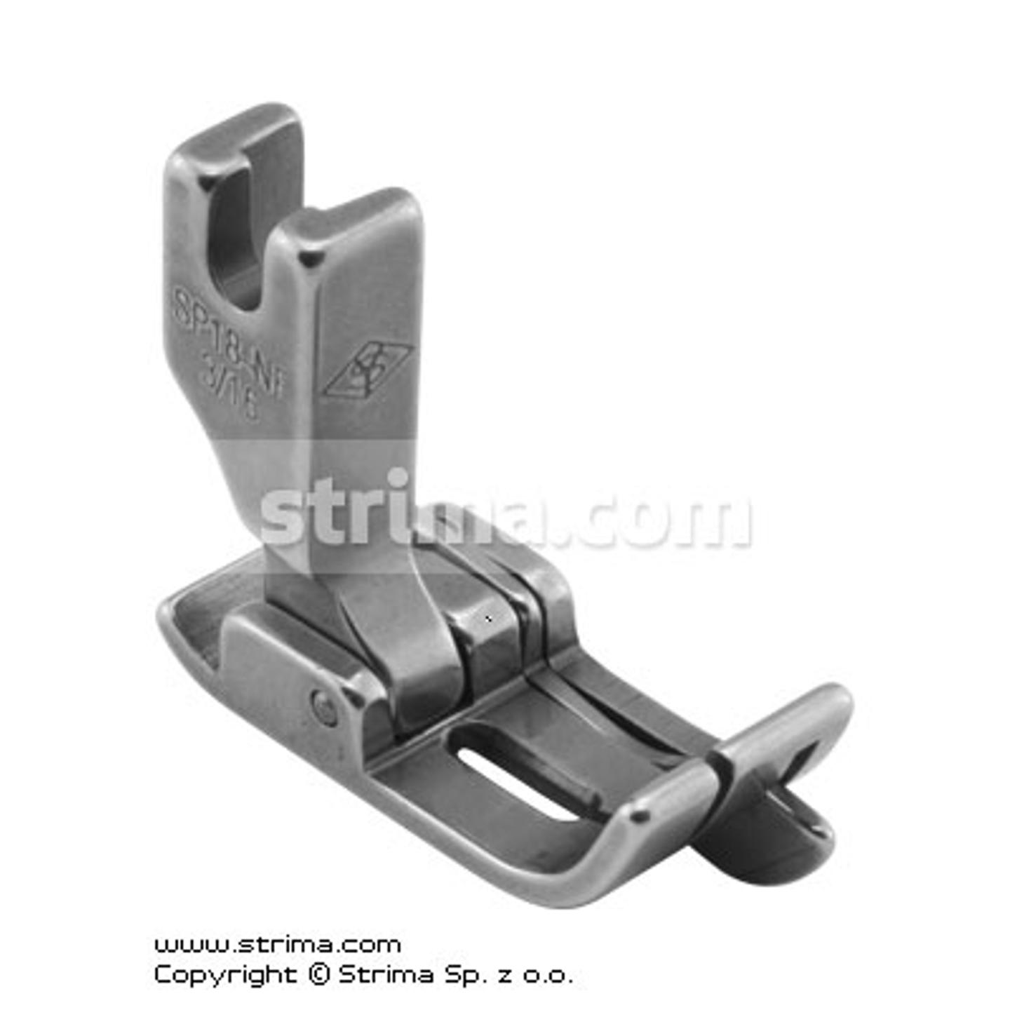 Stopka do transportu igłowego z liniałem prawym 4,8mm