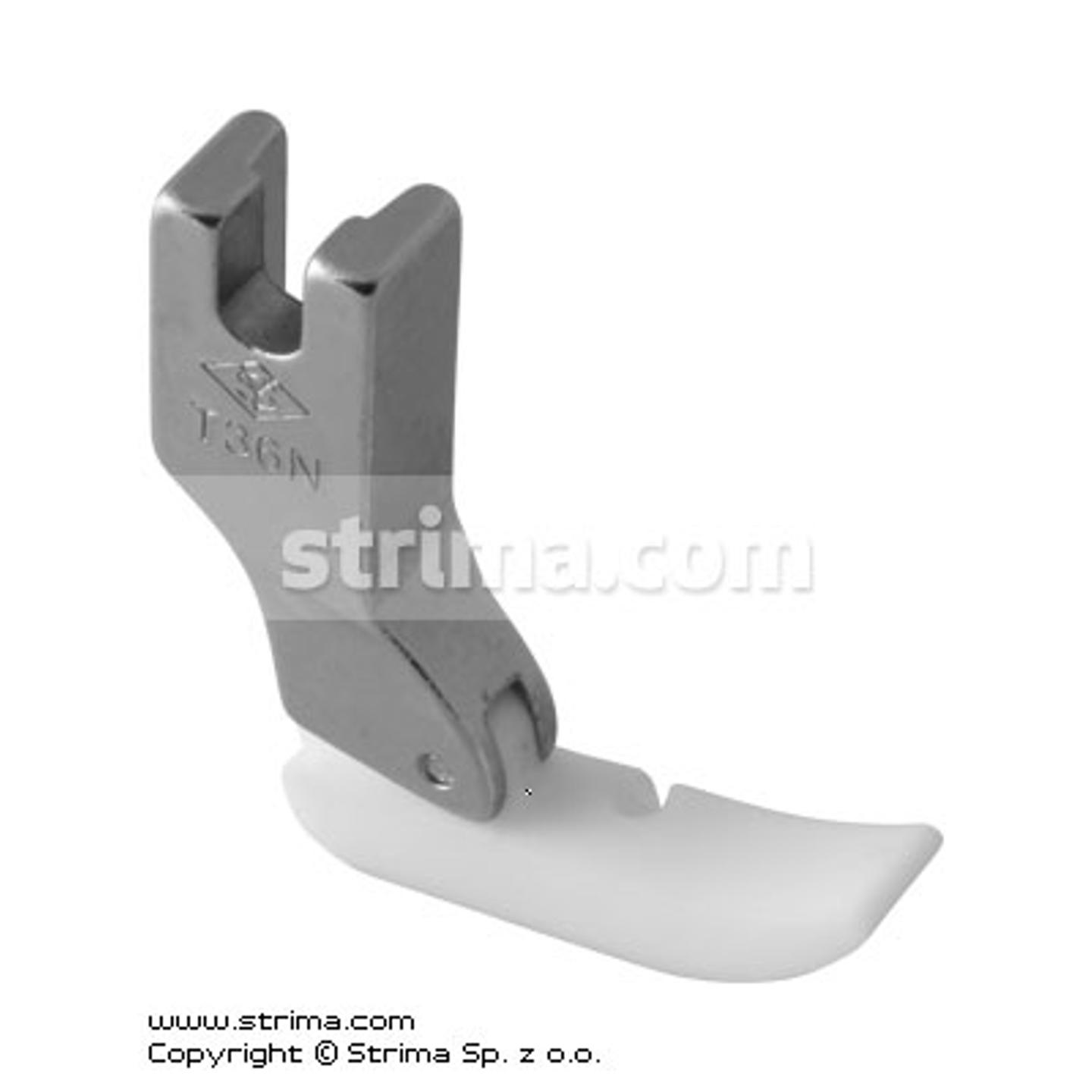 Cording PTFE foot, right, narrow