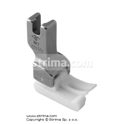 Compensating PTFE foot, left 2.4mm