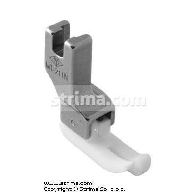 Compensating PTFE foot, right 1.6mm, narrow